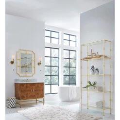 Worlds Away Stewart Etagere - Iron/Gold Leaf -Worlds Away WA 7ABathroom 1 Vign V 26807.1650488585 ni 64050.1719034612