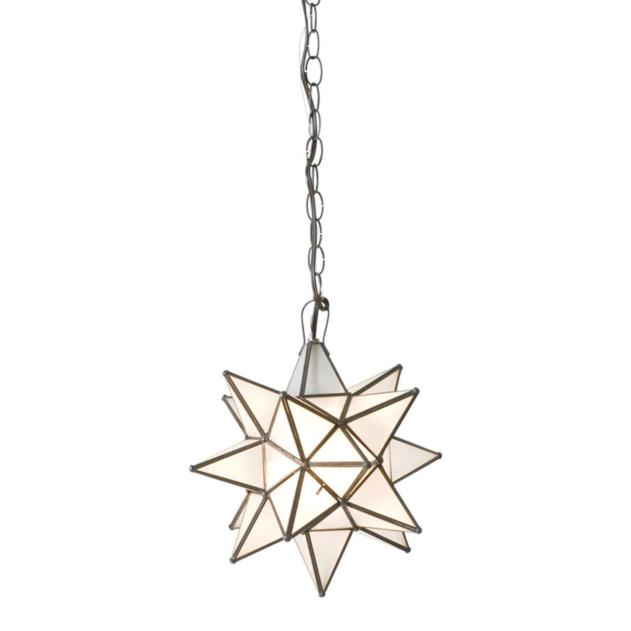 Worlds Away Large Star Chandelier With Frosted Glass 1 Worlds Away Large Star Chandelier With Frosted Glass