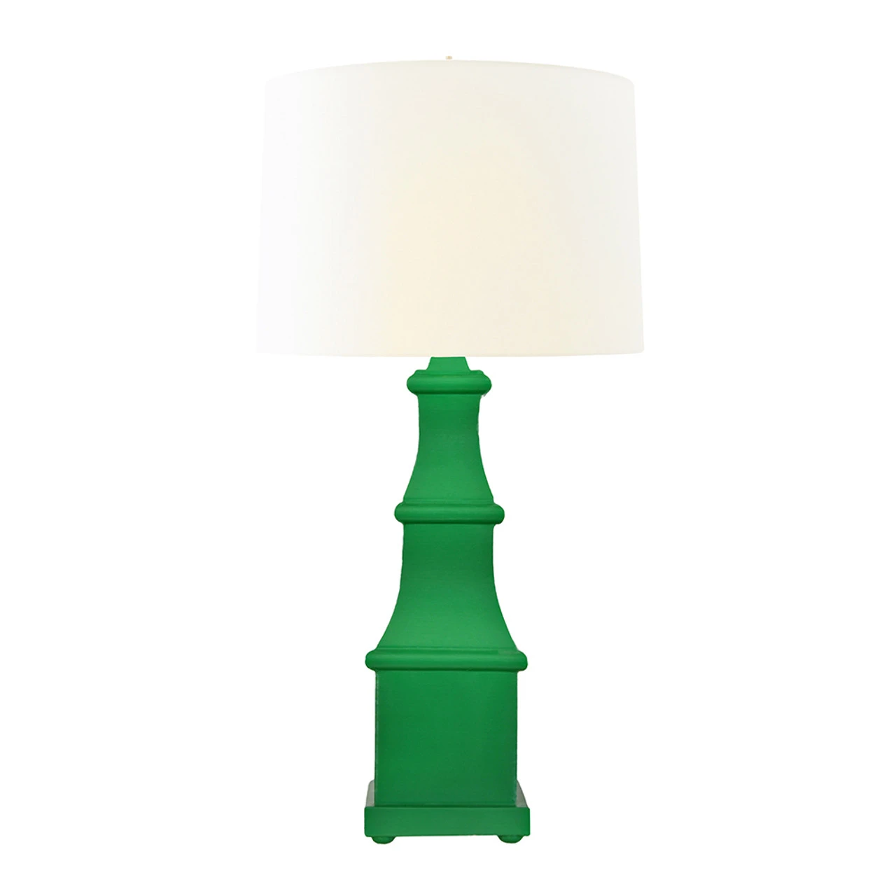 Worlds Away Handpainted Tiered Tole Table Lamp - Green 2 Worlds Away Handpainted Tiered Tole Table Lamp - Green - Image 2