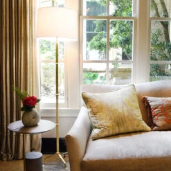 Worlds Away Three Leg Floor Lamp - Gold Leaf -Worlds Away WA ALVARO G 95201.1685999792 ni 62499.1707481614