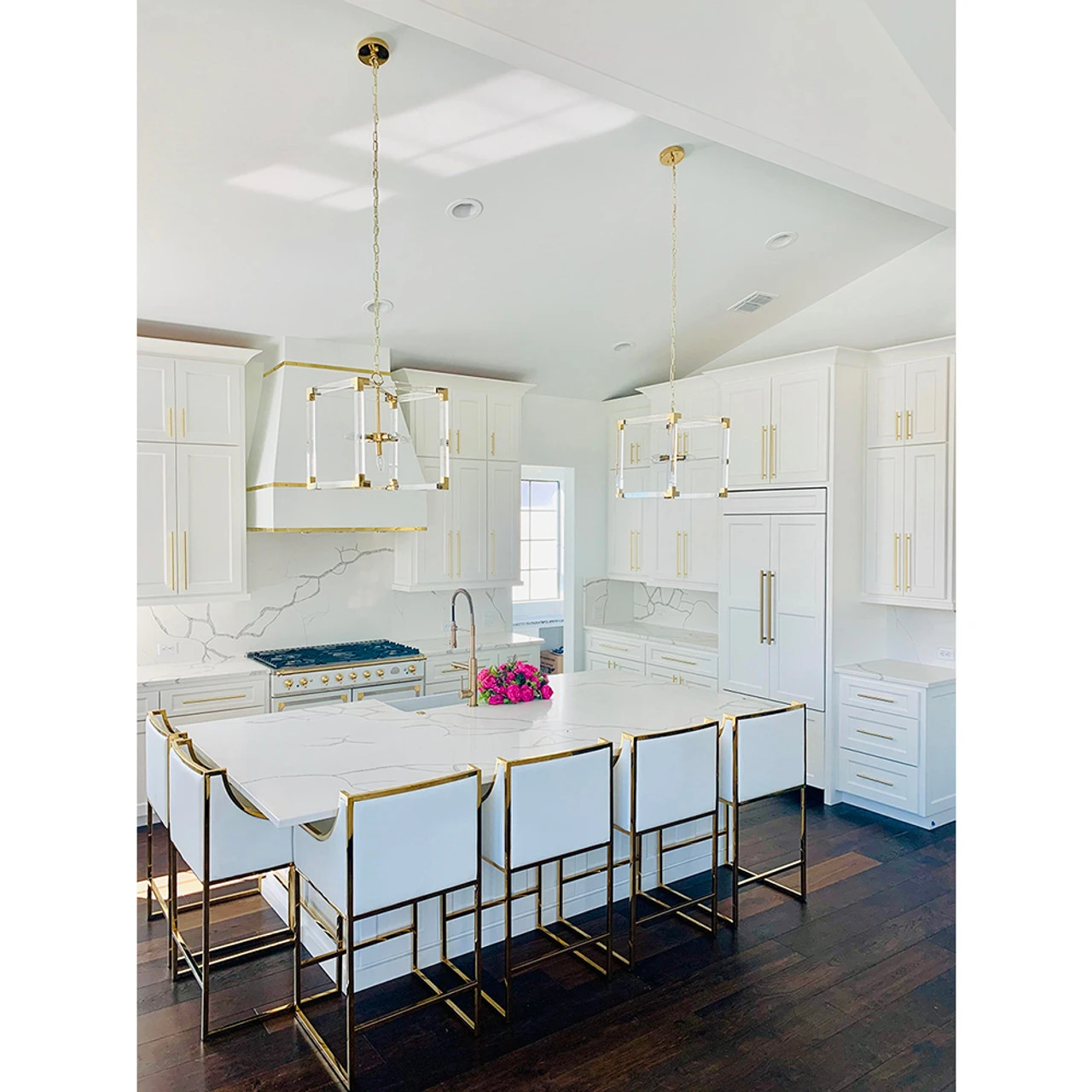 Worlds Away Eli Pendant - Acrylic/Brass Hardware 5 Worlds Away Eli Pendant - Acrylic/Brass Hardware - Image 5