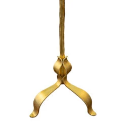 Worlds Away Round Cigar Table - Leaf Leg Detail - Gold Leaf -Worlds Away WA BARCLAY G DETAIL 53243.1584990489 ni 73777.1707481626