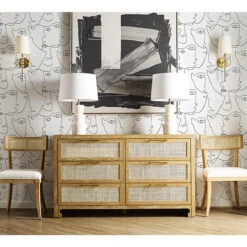 Worlds Away Klismos Dining Chair - Cane Detail - Cerused Oak -Worlds Away WA CARLA CO CAMDEN WH BRITTA CO HP2022 edit web size 06136.1667922901 ni 73281.1707481642