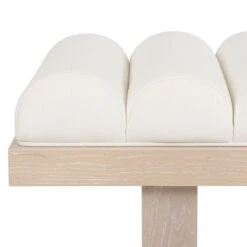 Worlds Away Channeled Seat Bench - Cerused Oak Base - Performance White Linen 12 Worlds Away Channeled Seat Bench - Cerused Oak Base - Performance White Linen -Worlds Away WA CASPIAN WH DETAIL 1 35033.1695070518 ni 12775.1707481661