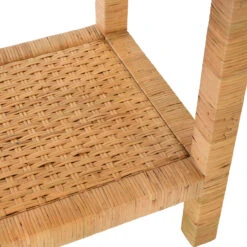 Worlds Away Two Drawer Console - Natural Rattan - Brushed Brass Cup Pulls -Worlds Away WA CIARA NEWTON DETAIL 1 41697.1695230190 ni 65913.1707481667