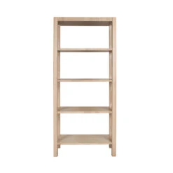Worlds Away Fluted Etagere - Light Cerused Oak -Worlds Away WA CORBIN CO 56614.1681317496 ni 92134.1707481676