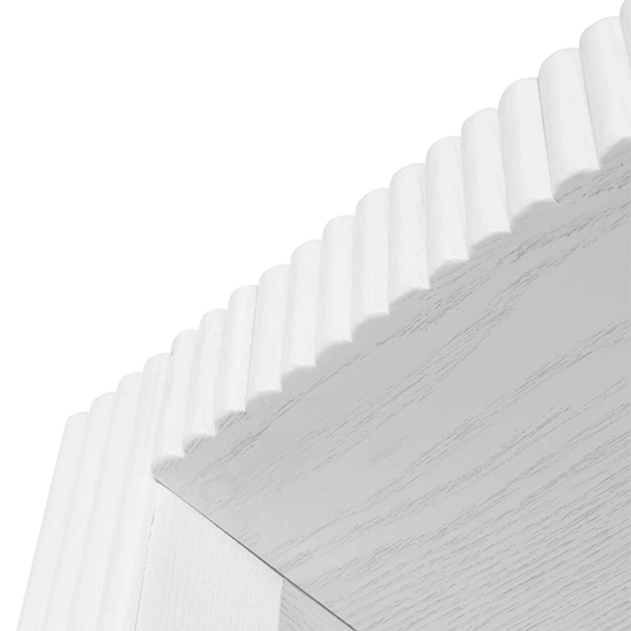 Worlds Away Fluted Etagere - White Washed Oak 6 Worlds Away Fluted Etagere - White Washed Oak - Image 6