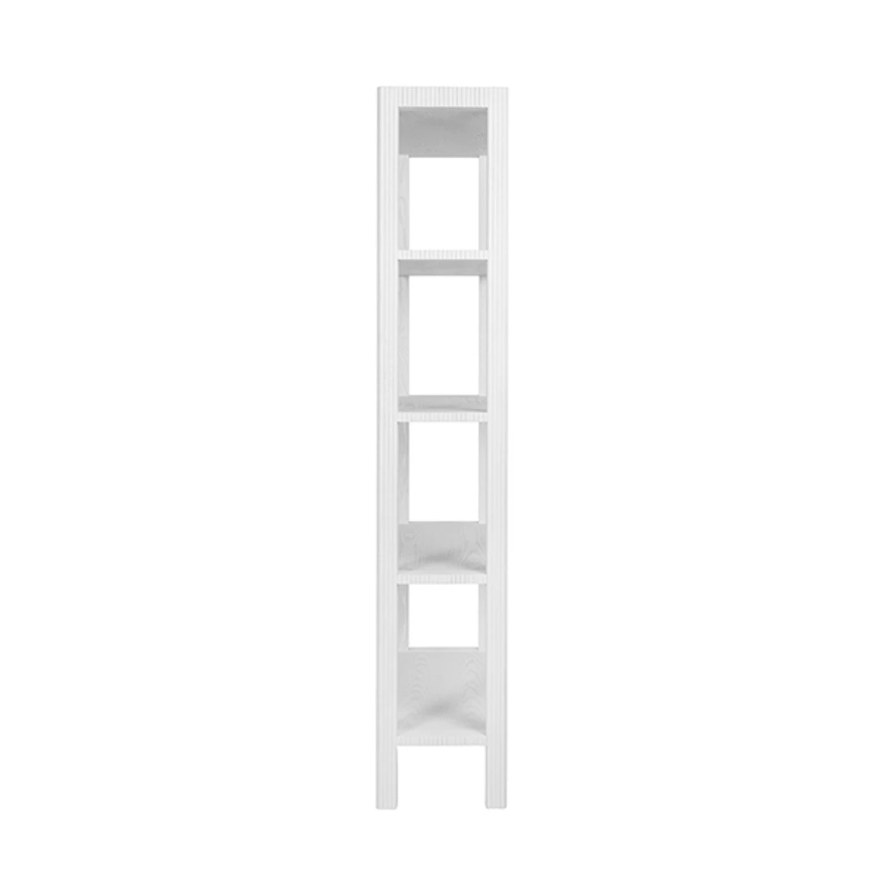 Worlds Away Fluted Etagere - White Washed Oak 5 Worlds Away Fluted Etagere - White Washed Oak - Image 5