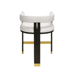Worlds Away Modern Wooden Accent Counter Stool - White Linen Upholstery 12 Worlds Away Modern Wooden Accent Counter Stool - White Linen Upholstery -Worlds Away WA CRUISE BACK 42874.1570224689 ni 20865.1707481679