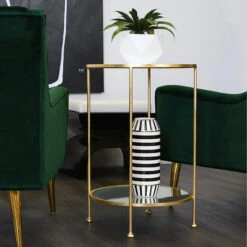 Worlds Away Chico 2 Tier Gold Leafed Side Table With Plain Mirror Tops -Worlds Away WA ChicoTBE Edit 1 cropped 95231.1654709603 ni 02646.1707478850