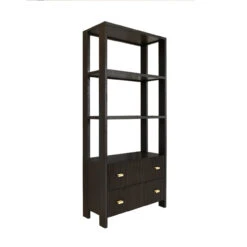 Worlds Away Two Drawer Etagere - Fluted Detail - Dark Espresso Oak 13 Worlds Away Two Drawer Etagere - Fluted Detail - Dark Espresso Oak -Worlds Away WA DAVIE ES ANGLE 17506.1681316550 ni 22713.1707481686