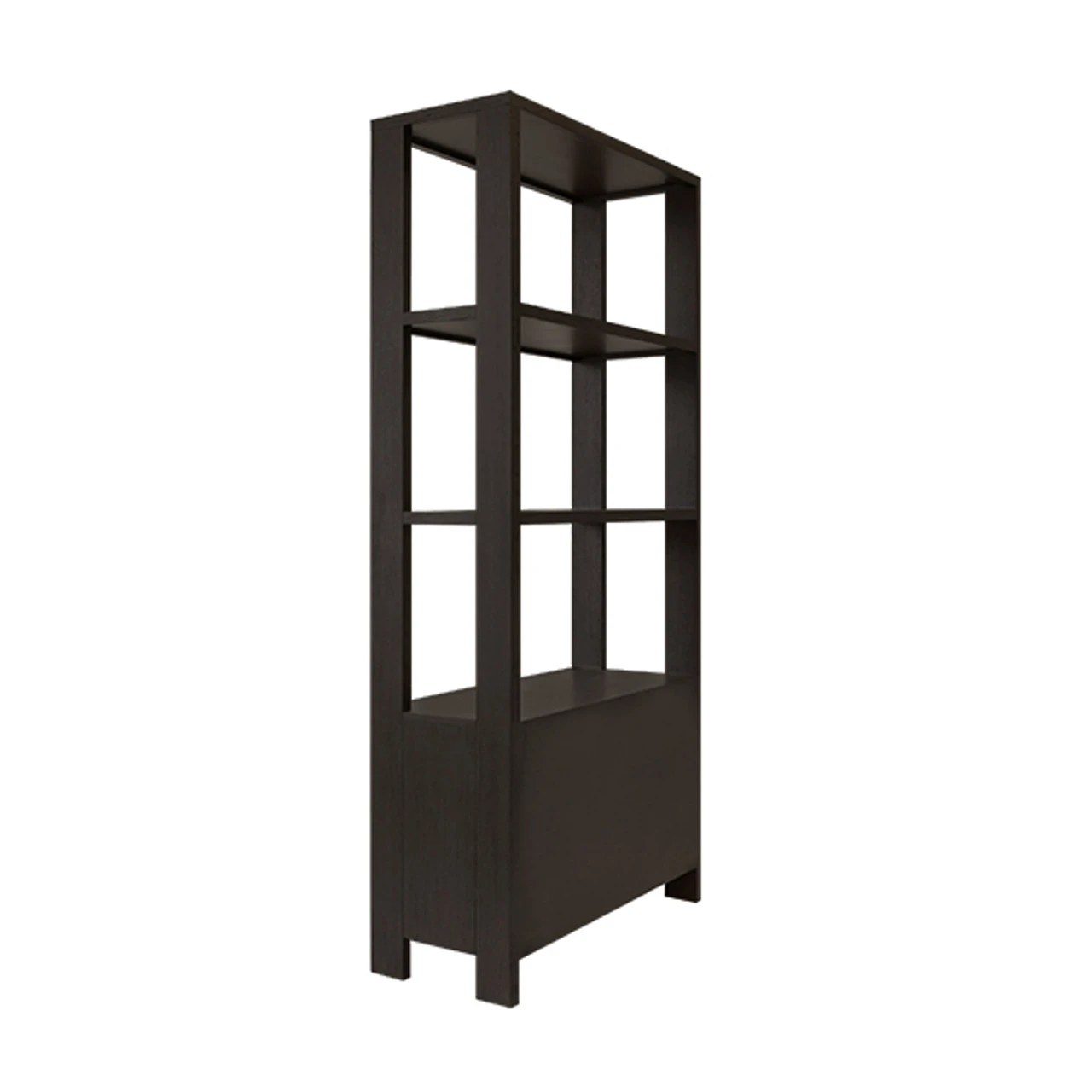 Worlds Away Two Drawer Etagere - Fluted Detail - Dark Espresso Oak 9 Worlds Away Two Drawer Etagere - Fluted Detail - Dark Espresso Oak - Image 9
