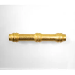 Worlds Away Four Dwr Chest W. Gold Lf Hdwr - White Lacquer