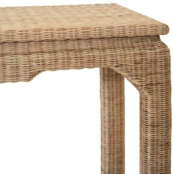 Worlds Away Ming Style Console Table - Woven Rattan -Worlds Away WA FABIAN DETAIL 2 80019.1695066004 ni 30264.1707481700