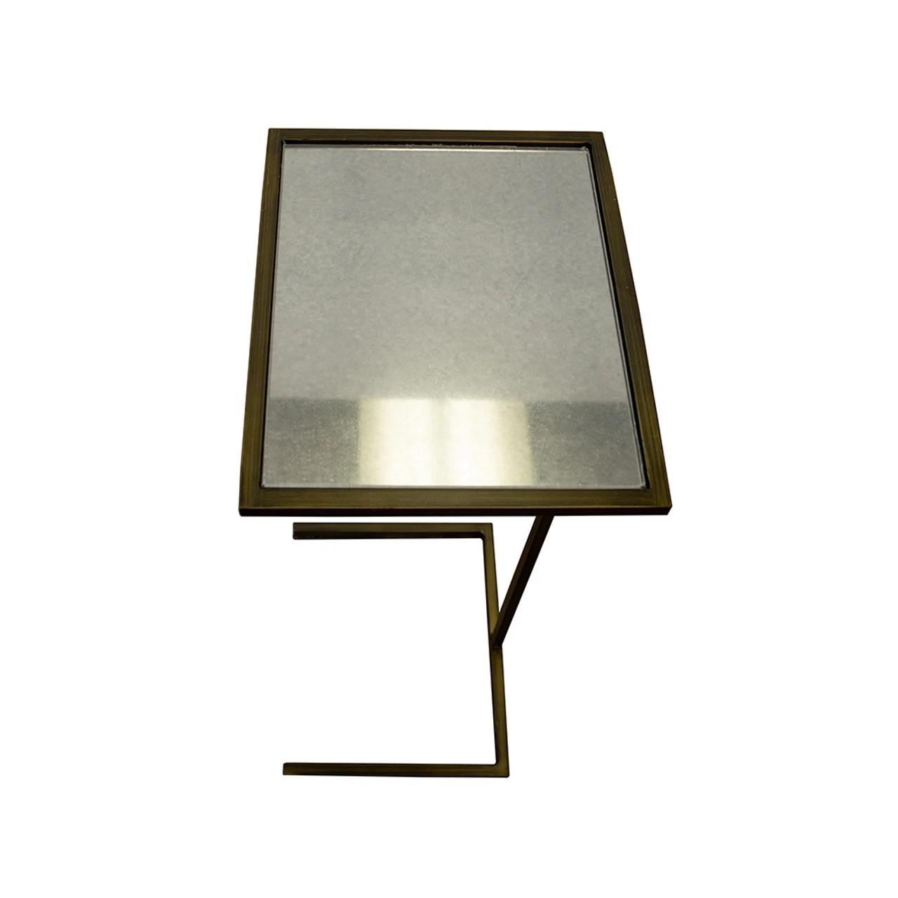 Worlds Away Fncmam Occassional Table - Bronze/Antique Mirror Top 6 Worlds Away Fncmam Occassional Table - Bronze/Antique Mirror Top - Image 6