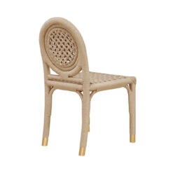 Worlds Away Round Back Rattan Wrapped Dining Chair 11 Worlds Away Round Back Rattan Wrapped Dining Chair -Worlds Away WA GENTRY BACK 20438.1681315592 ni 87068.1707481709