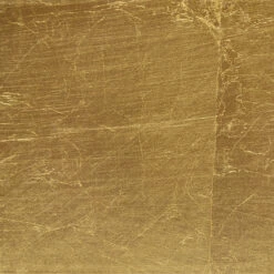 Worlds Away Beckham Gold Leaf Sconce With White Linen Shade