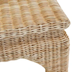 Worlds Away Ming Style Coffee Table - Woven Rattan -Worlds Away WA GUINEVERE DETAIL 2 93089.1695065422 ni 16843.1707481714