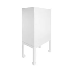 Worlds Away Bar Cabinet - Matte White - Natural Cane Doors 12 Worlds Away Bar Cabinet - Matte White - Natural Cane Doors -Worlds Away WA GUTHRIE WH BACK 75771.1619198248 ni 84666.1707481715