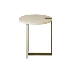 Worlds Away Round Side Table - Ant Brass & Cream Faux Shagreen 10 Worlds Away Round Side Table - Ant Brass & Cream Faux Shagreen -Worlds Away WA HARRINGTON CS SIDE 11892.1553804175 ni 95751.1707481718
