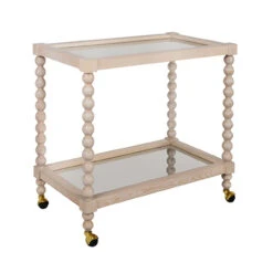 Worlds Away Bobbin Style Bar Cart - Light Cerused Oak 10 Worlds Away Bobbin Style Bar Cart - Light Cerused Oak -Worlds Away WA ISADORE CO ANGLE 58358.1681315092 ni 47690.1707481725