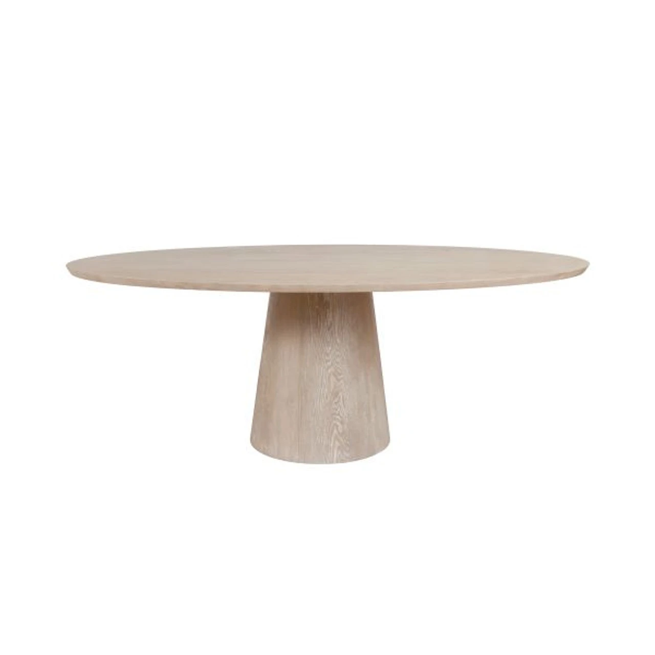 Worlds Away Jefferson Dining Table - Cerused Oak 2 Worlds Away Jefferson Dining Table - Cerused Oak - Image 2