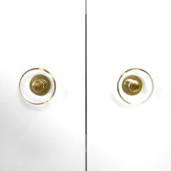 Worlds Away Judd Cabinet - White Lacquer/Crystal And Brass Knobs 17 Worlds Away Judd Cabinet - White Lacquer/Crystal And Brass Knobs -Worlds Away WA JUDD WH HARDWARE 92098.1591721228 ni 09605.1707478921