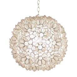 Worlds Away Jupiter Pendant - Capiz