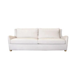 Worlds Away Wingback Sofa - Cerused Oak Feet - Ivory Plain Weave Upholstery 20 Worlds Away Wingback Sofa - Cerused Oak Feet - Ivory Plain Weave Upholstery -Worlds Away WA KALEB IVY 79227.1647896498 ni 29708.1707481731