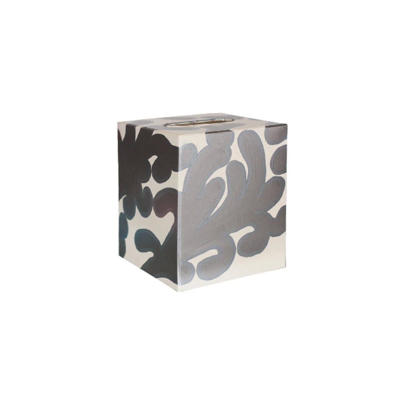 Worlds Away Kleenex Box Silver And Cream Pattern 1 Worlds Away Kleenex Box Silver And Cream Pattern