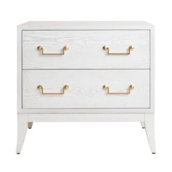 Worlds Away Sabre Leg 2 Drawer Side Table - Brass Swing Handle - White Washed Oak 7 Worlds Away Sabre Leg 2 Drawer Side Table - Brass Swing Handle - White Washed Oak -Worlds Away WA KENNA WWO 97236.1647957015 ni 44794.1707481735