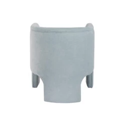 Worlds Away Three Leg Fully Upholstered Barrel Chair - Performance Light Blue Chenille 15 Worlds Away Three Leg Fully Upholstered Barrel Chair - Performance Light Blue Chenille -Worlds Away WA LANSKY LB BACK 15937.1695057565 ni 83852.1707481738