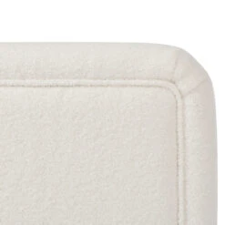 Worlds Away Three Leg Fully Upholstered Barrel Chair - White Boucle 13 Worlds Away Three Leg Fully Upholstered Barrel Chair - White Boucle -Worlds Away WA LANSKY WH DETAIL 2 88516.1695057371 ni 56745.1707481743