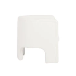 Worlds Away Three Leg Fully Upholstered Barrel Chair - White Boucle 15 Worlds Away Three Leg Fully Upholstered Barrel Chair - White Boucle -Worlds Away WA LANSKY WH SIDE 1 24774.1695057370 ni 07781.1707481743