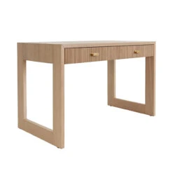 Worlds Away Two Drawer Desk - Fluted Detail - Natural Oak 9 Worlds Away Two Drawer Desk - Fluted Detail - Natural Oak -Worlds Away WA LARKIN NO ANGLE 79016.1681312534 ni 99939.1707481744