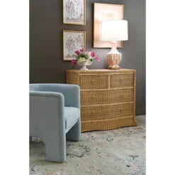 Worlds Away Four Drawer Chest - Woven Rattan - Satin Brass Pulls -Worlds Away WA Lansky LB Celine Gina IKAT CO Lifestyle WEB SIZE 63068.1695231944 ni 99056.1707481664