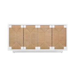Worlds Away Four Door Cabinet - Rush Front Door - White Lacquer 12 Worlds Away Four Door Cabinet - Rush Front Door - White Lacquer -Worlds Away WA MELROSE WH 89826.1664813248 ni 60438.1707481762