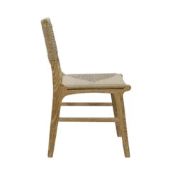 Worlds Away Rattan Wrapped Dining Chair - Matte Cerused Oak 12 Worlds Away Rattan Wrapped Dining Chair - Matte Cerused Oak -Worlds Away WA MONROE CO SIDE 28262.1619197898 ni 62694.1707481768