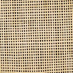 Worlds Away Ruth Cabinet - Cane/White Lacquer