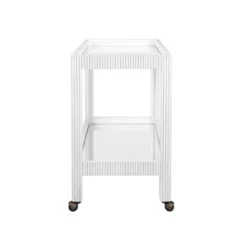Worlds Away Fluted Bar Cart - White Washed Oak 12 Worlds Away Fluted Bar Cart - White Washed Oak -Worlds Away WA OTIS WWO SIDE 77245.1681310755 ni 69916.1707481785