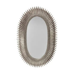 Worlds Away Oval Starburst Mirror - Silver Leaf -Worlds Away WA RITA S 70775.1553809589 ni 50858.1707481808