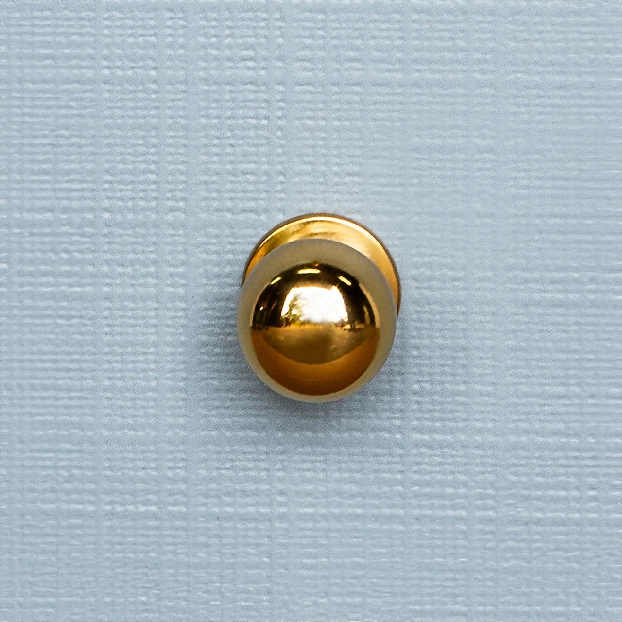 Worlds Away Two Drawer Side Table - Textured Light Blue Linen - Polished Brass Knobs 7 Worlds Away Two Drawer Side Table - Textured Light Blue Linen - Polished Brass Knobs - Image 7