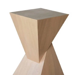 Worlds Away Sculptural Occassional Table - Natural Oak -Worlds Away WA SCOUT NO DETAIL 39645.1681310440 ni 64798.1707481819