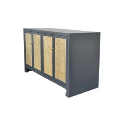 Worlds Away Sofia Cabinet - Cane/Brass/Grey Lacquer 11 Worlds Away Sofia Cabinet - Cane/Brass/Grey Lacquer -Worlds Away WA SOFIA GRY ANGLE 53670.1591735149 ni 95987.1707478912