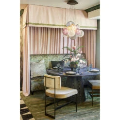 Worlds Away Hamilton Round Black Cerused Oak Dining Table Base With 59" Diameter Tapering Top -Worlds Away WA SwatiGoorha SwatiGoorhaDesigns WingWongPhotog2 42526.1658511524 ni 83413.1707478876