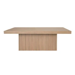 Worlds Away Slatted Pedestal Base Coffee Table - Natural Oak 8 Worlds Away Slatted Pedestal Base Coffee Table - Natural Oak -Worlds Away WA TYSON NO 70494.1681310187 ni 85079.1707481824