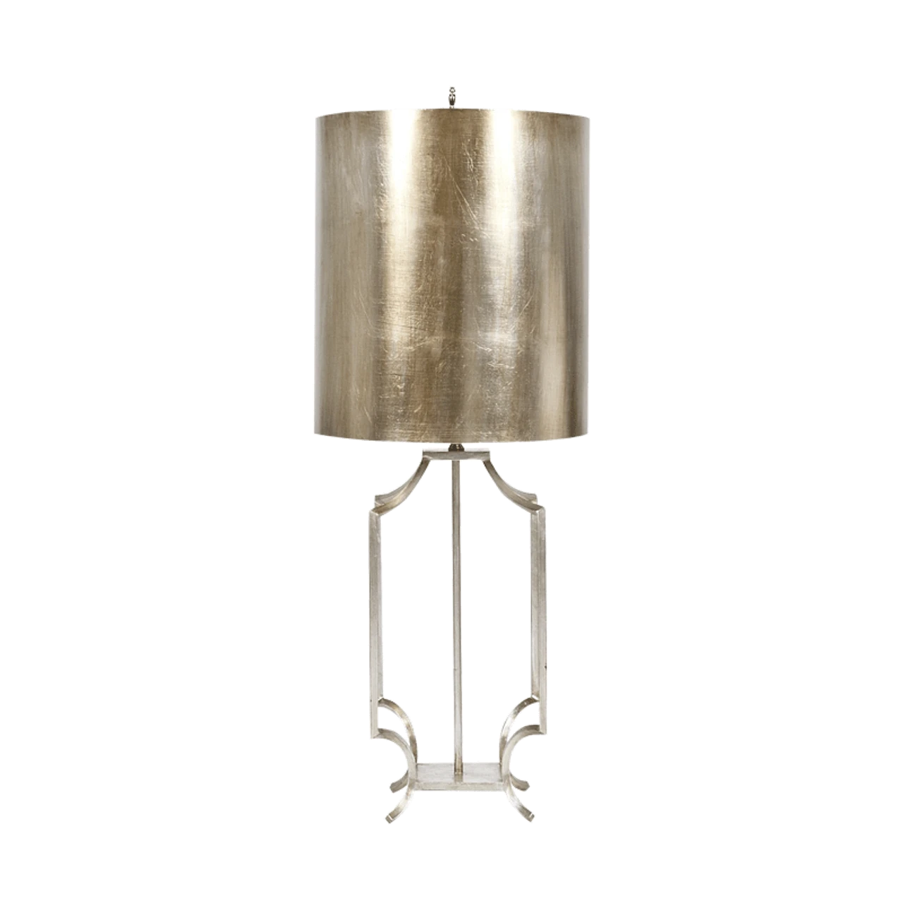 Worlds Away Windham Champagne Silver Leaf Iron Lamp Base With Champagne Silver Leaf Metal Drum Shade 1 Worlds Away Windham Champagne Silver Leaf Iron Lamp Base With Champagne Silver Leaf Metal Drum Shade