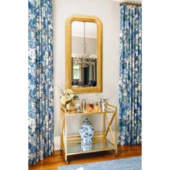 Worlds Away Gerard Gold Leafed "X" Bar Cart With Mirrored Tops -Worlds Away WA Winding Lane Interiors KWD Creative Waverly G Gerard G 1 WEB SIZE 97580.1699292915 ni 76841.1707478873