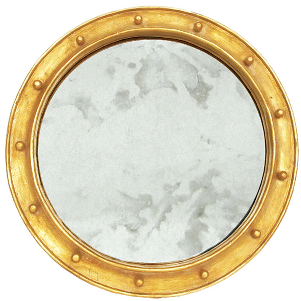 Worlds Away Federal Gold Leaf Federal Style Frame With Antique Mirror 2 Worlds Away Federal Gold Leaf Federal Style Frame With Antique Mirror - Image 2