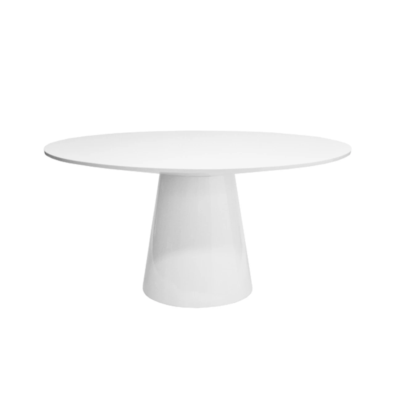 Worlds Away Hamilton Dining Table - White Lacquer 1 Worlds Away Hamilton Dining Table - White Lacquer